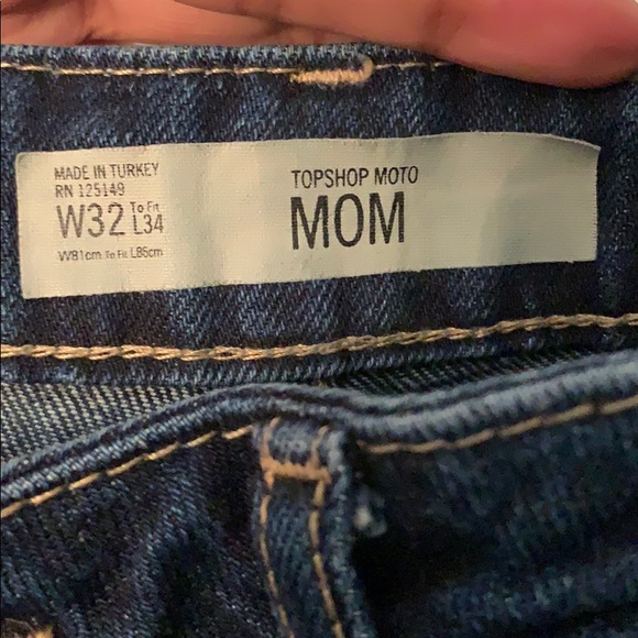 Topshop Moto Mom Jeans - Picture 3 of 5